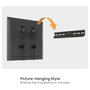 Equip Soporté de Pared para TV 37"-86" Articulado 1 Brazo 60 kg Negro