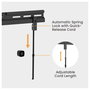 Equip Soporté de Pared para TV 37"-86" Articulado 1 Brazo 60 kg Negro