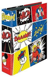 Archivador Palanca Decorado Herlitz Comic A4 80Mm Boom