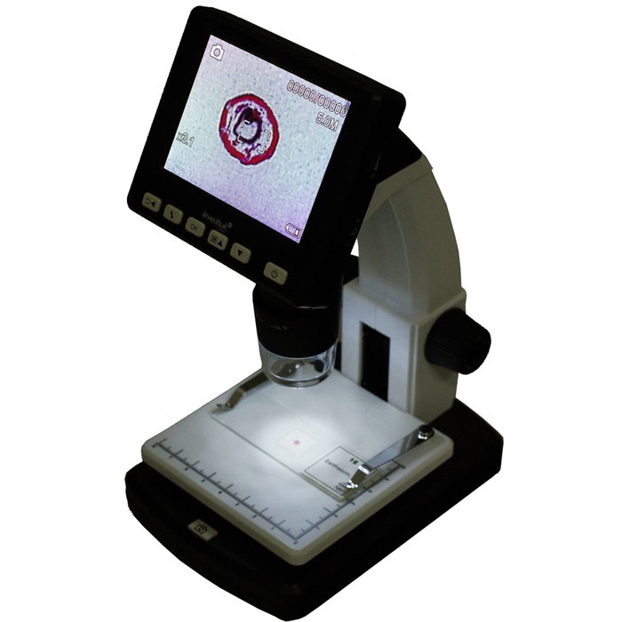 Levenhuk DTX 500 LCD Microscopio Digital con Pantalla de 3,5 Pulgadas y 500x de Aumento Levenhuk DTX 500 LCD Microscopio Digital con Pantalla de 3,5 Pulgadas y 500x de Aumento