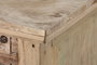DKD Home Decor Mueble TV Unique / antique Natural 194 x 63 x 50 cm Madera Tallada