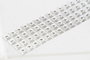 DKD Home Decor Decoración PVC Plateado 150x4x0,1 cm