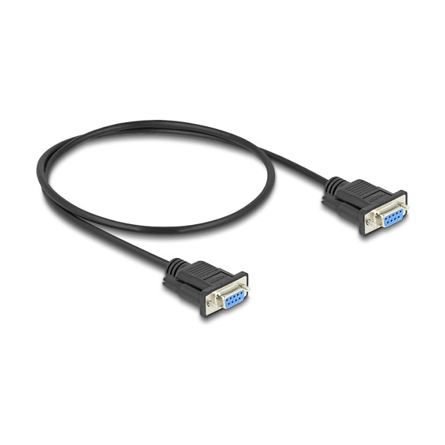 DeLOCK Cable serie RS-232 D-Sub9 hembra a hembra 0,5 m DeLOCK Cable serie RS-232 D-Sub9 hembra a hembra 0,5 m