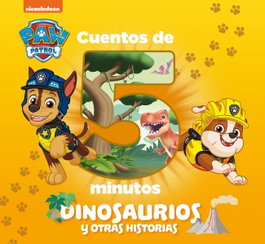 BEASCOA Cuentos de 5 minutos. Dinosaurios y otras historias (Paw Patrol # Patrulla Canina)
