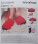 Zapatillas de Casa Calentables en Microondas InnovaGoods Rojo