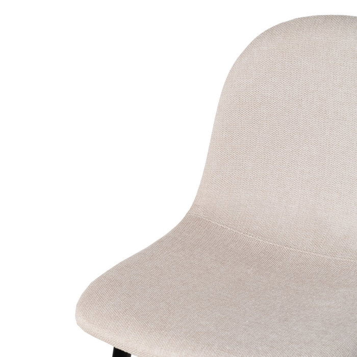 Taburete Crema Tejido-Metal Salón 46 X 48 X 96 cm (Set de 4)
