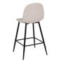 Taburete Crema Tejido-Metal Salón 46 X 48 X 96 cm (Set de 4)