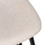 Taburete Crema Tejido-Metal Salón 46 X 48 X 96 cm (Set de 4)