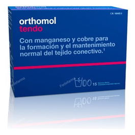 Orthomol Tendo Granulado Y Comprimidos 15 Sobres con Colágeno, Glucosamina, Condroitina y Omega 3