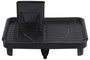 DKD Home Decor Escurreplatos Metal PP 32x41x17 con Desagüe Negro