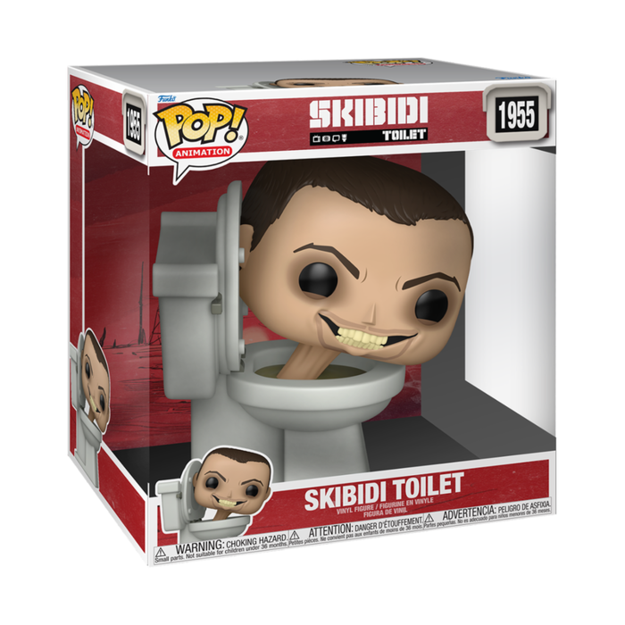 Funko Skibidi Toilet Figura Super Sized Jumbo POP! de 25 cm