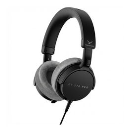 Beyerdynamic DT 270 PRO - Auriculares de estudio supraaurales cerrados, diseño compacto, color negro