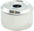 Inde Cenicero con Agua Confortime de Acero Inoxidable, 9 cm Inde Cenicero con Agua Confortime de Acero Inoxidable, 9 cm