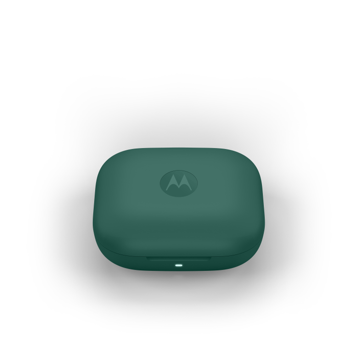 Motorola Moto Buds Bass Auriculares TWS Dentro de oído, Cancelación de Ruido Activa, Graves Potentes, Llamadas/Música Bluetooth, Verde