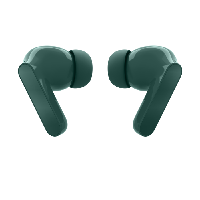 Motorola Moto Buds Bass Auriculares TWS Dentro de oído, Cancelación de Ruido Activa, Graves Potentes, Llamadas/Música Bluetooth, Verde