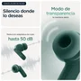 Motorola Moto Buds Bass Verde, Auriculares TWS In-ear con Cancelación de Ruido