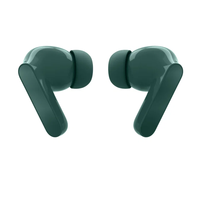 Motorola Moto Buds Bass Verde, Auriculares TWS In-ear con Cancelación de Ruido