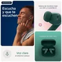Motorola Moto Buds Bass Verde, Auriculares TWS In-ear con Cancelación de Ruido