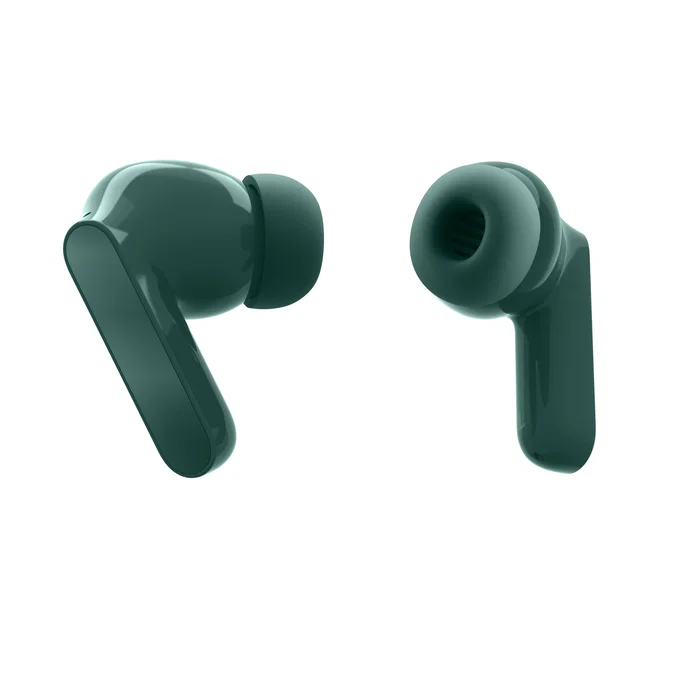 Motorola Moto Buds Bass Verde, Auriculares TWS In-ear con Cancelación de Ruido
