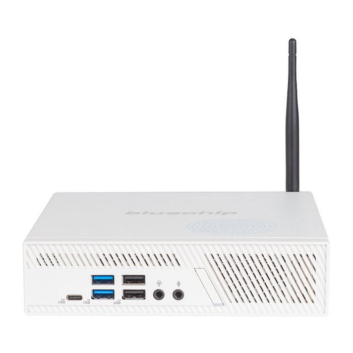 Bluechip BUSINESSline S3159 Mini PC Blanco - Intel Core i5-14400, 8GB DDR5, 500GB NVMe SSD, Windows 11 Pro, Wi-Fi 6E, Bluetooth 5.3 Bluechip BUSINESSline S3159 Mini PC Blanco - Intel Core i5-14400, 8GB DDR5, 500GB NVMe SSD, Windows 11 Pro, Wi-Fi 6E, Bluetooth 5.3