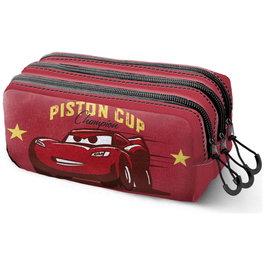 Disney Cars 3 Estuche Portatodo Trick FAN 2.2 Piston Rojo