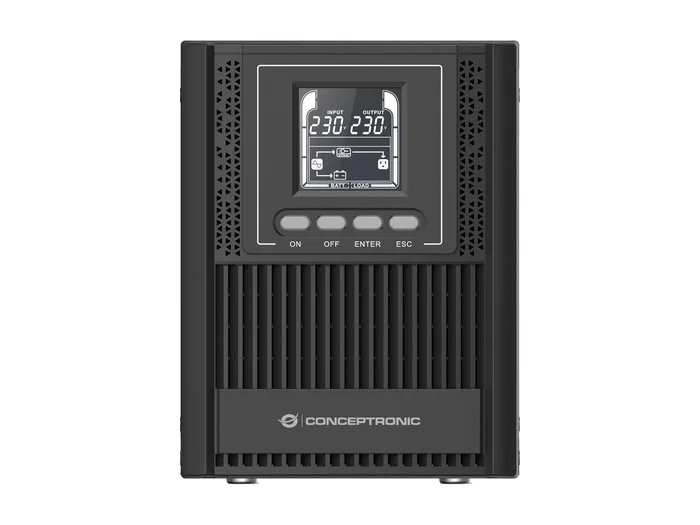 Conceptronic ZEUS52E1K UPS Online de Doble Conversión 1 kVA 900 W Conceptronic ZEUS52E1K UPS Online de Doble Conversión 1 kVA 900 W