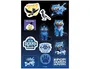Safta Set de pegatinas K-pop demon hunters derpy