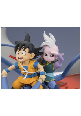 Bandai Tamashii Nations Figuarts Zero Son Goku (mini) & Supreme Kai (mini) Welcome to the Great Adventure!