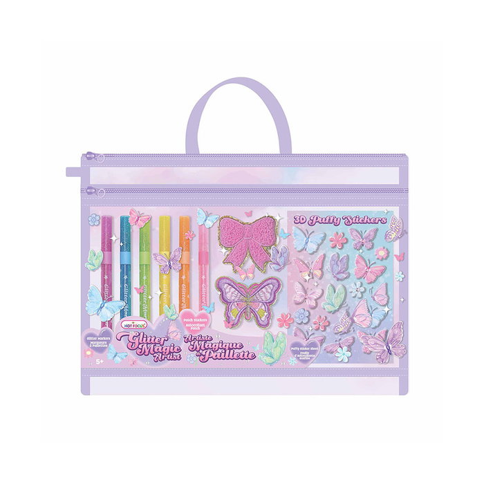 HOT FOCUS Set de Escritura Divertida Butterfly