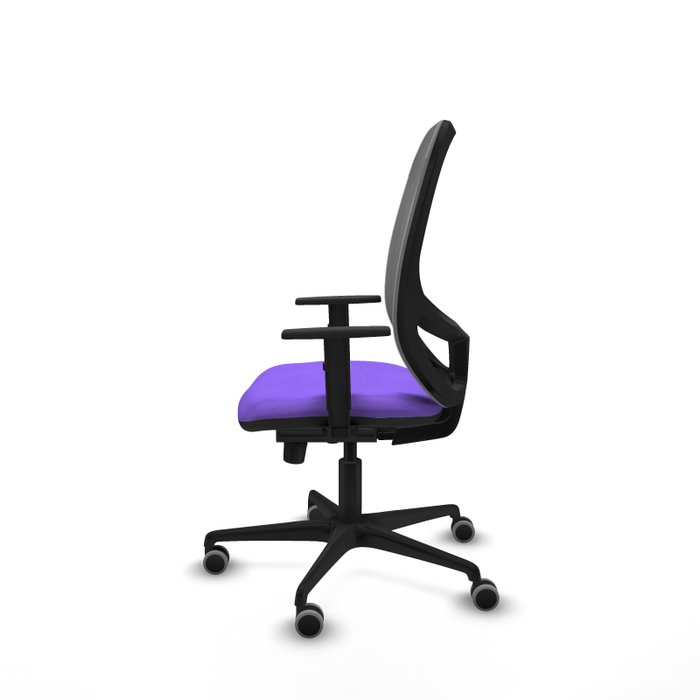 PIQUERAS Y CRESPO Silla de oficina Cilanco con mecanismo Sincro, Lila y Gris PIQUERAS Y CRESPO Silla de oficina Cilanco con mecanismo Sincro, Lila y Gris