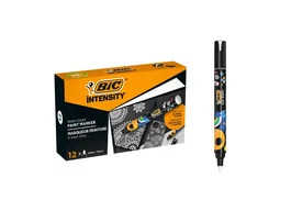 BIC Rotulador Acrílico Blanco Caja de 12