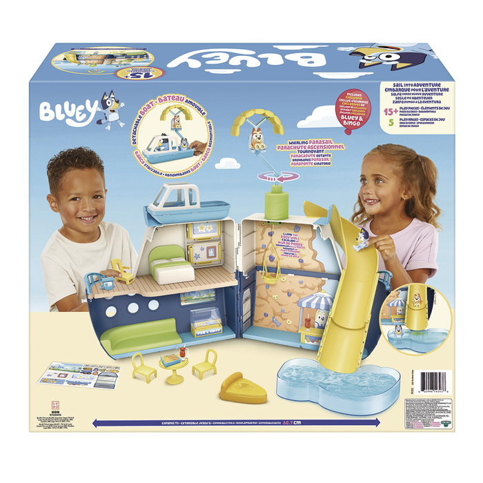 Moose Toys Barco de Crucero Bluey Playset