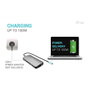 I tec Docking Station USB-C Metal Nano 3x Display Plata