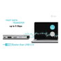 I tec Docking Station USB-C Metal Nano 3x Display Plata