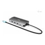 I tec Docking Station USB-C Metal Nano 3x Display Plata