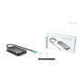 I tec Docking Station USB-C Metal Nano 3x Display Plata