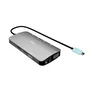 I-tec USB-C Metal Nano 3x Display Docking Station Plata