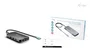 I-tec USB-C Metal Nano 3x Display Docking Station Plata