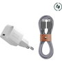 Native Union Cargador Fast GaN 30W USB-C y Cable USB-C Blanco
