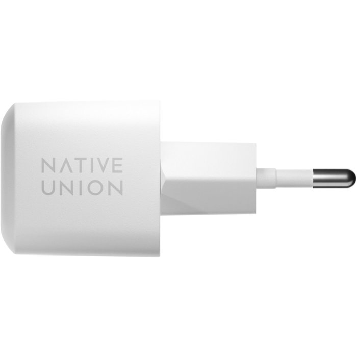 Native Union Cargador Fast GaN 30W USB-C y Cable USB-C Blanco Native Union Cargador Fast GaN 30W USB-C y Cable USB-C Blanco