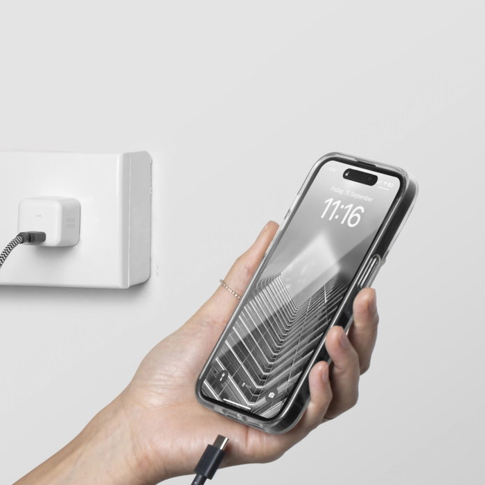 Native Union Cargador Fast GaN 30W USB-C y Cable USB-C Blanco Native Union Cargador Fast GaN 30W USB-C y Cable USB-C Blanco