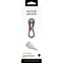 Native Union Cargador Fast GaN 30W USB-C y Cable USB-C Blanco