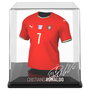 FANCOLLEX Figura Mini de Vinilo Cristiano Ronaldo Portugal con Camiseta, 9.5cm, en Estuche