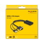 DeLOCK Adaptador HDMI a VGA con Audio 64172, 25 cm