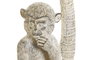 DKD Home Decor Figura de Mono Decape Blanco en Resina