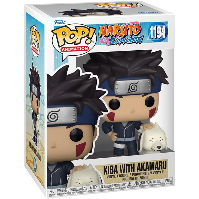 Funko Figura POP! Animation Naruto Shippuden Kiba w/Akamaru