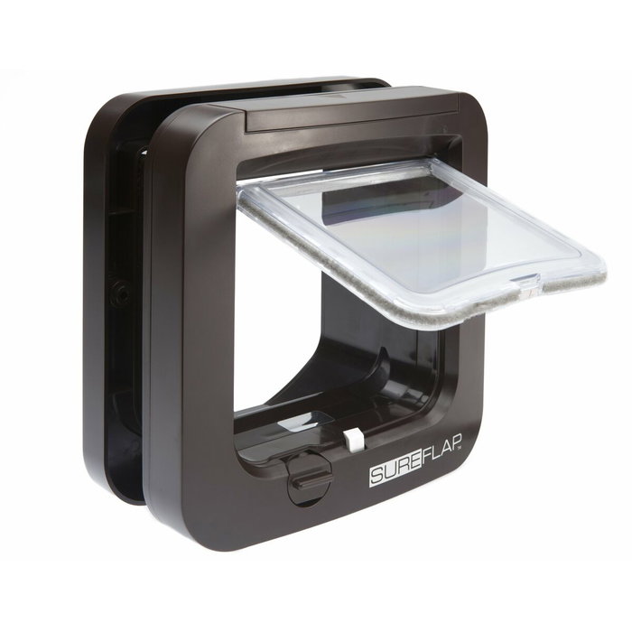 Sureflap Solapa Electrónica para Gato Marrón con Lector de Microchip