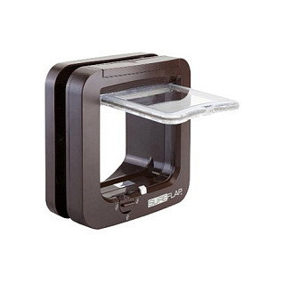 Sureflap Solapa Electrónica para Gato Marrón con Lector de Microchip