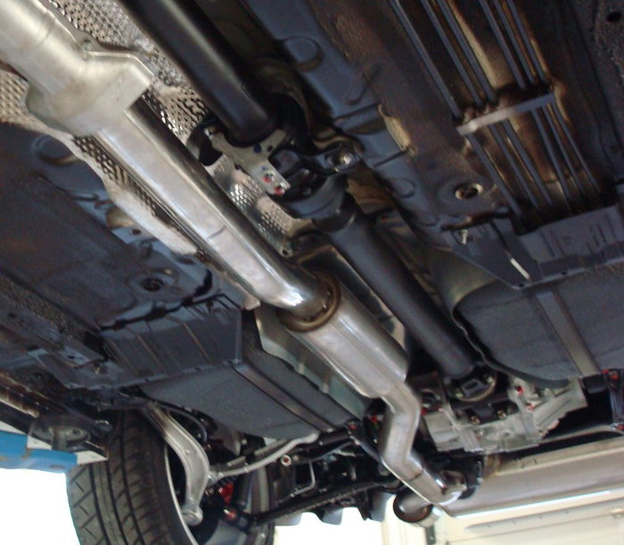 Fox Silenciador Delantero para Mitsubishi Lancer Evolution X