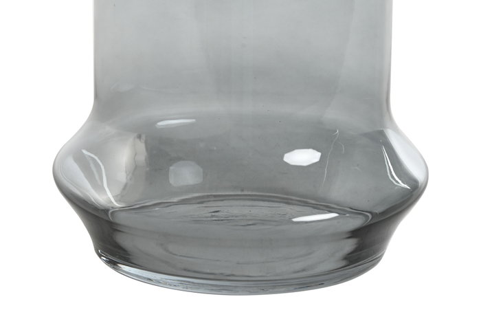 DKD Home Decor Portavelas de Cristal Transparente y Dorado